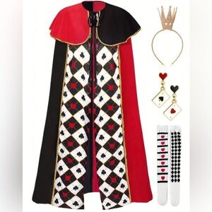 Queen of Hearts Costume Set